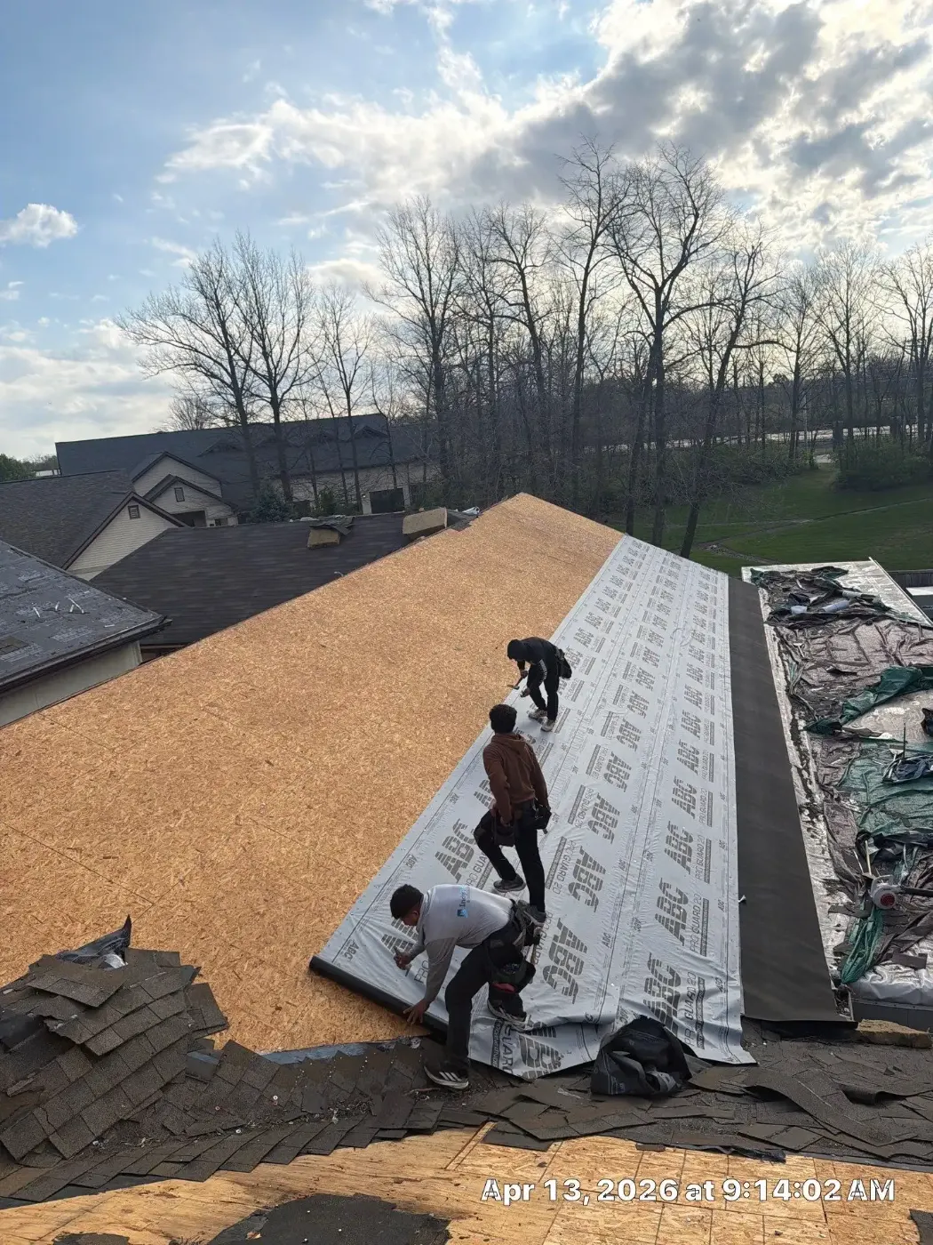 Commercial roofing by Old Northside Commercial Roofing near Rocky Ripple, IN